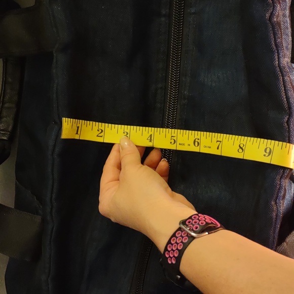 Smateria Weekender Navy Blue over night bag NWOT - Picture 13 of 14